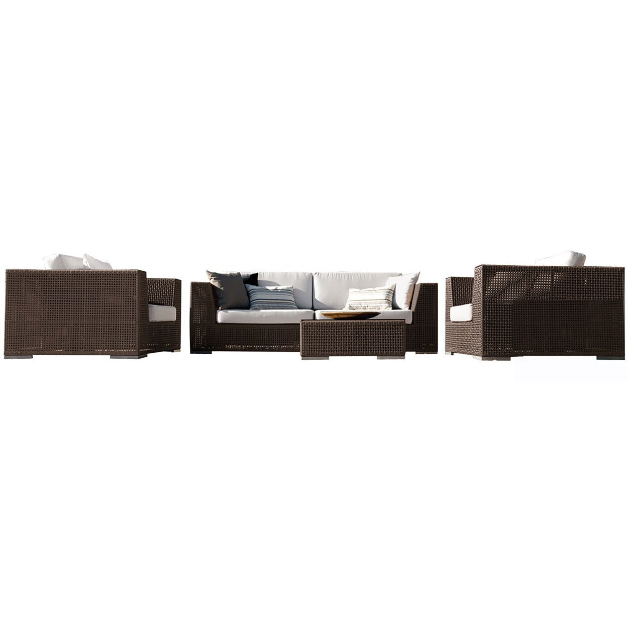 Soho 5 PC Sectional Deep Seating Group 903-1323-JBP-5PC-GL - BetterPatio.com
