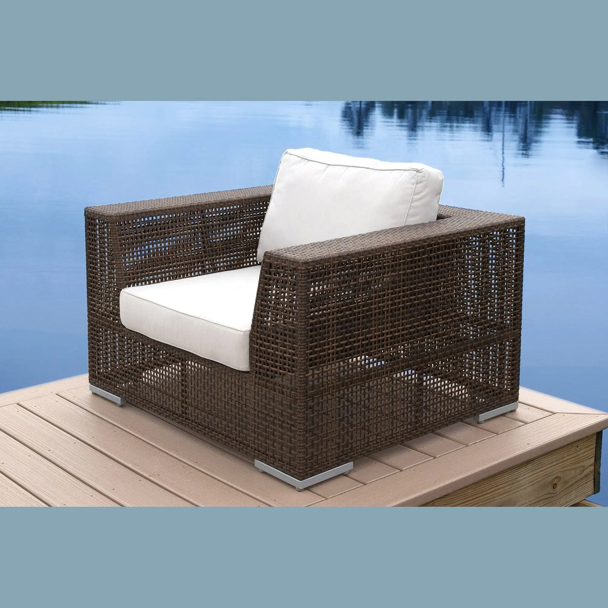 Soho Lounge Chair with Cushion | Hospitality Rattan Patio