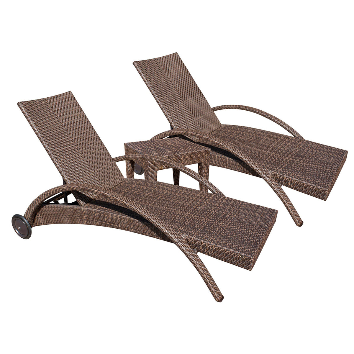 Soho Patio 3 PC Chaise Lounge Set 903-1324-JBP-3CL - BetterPatio.com
