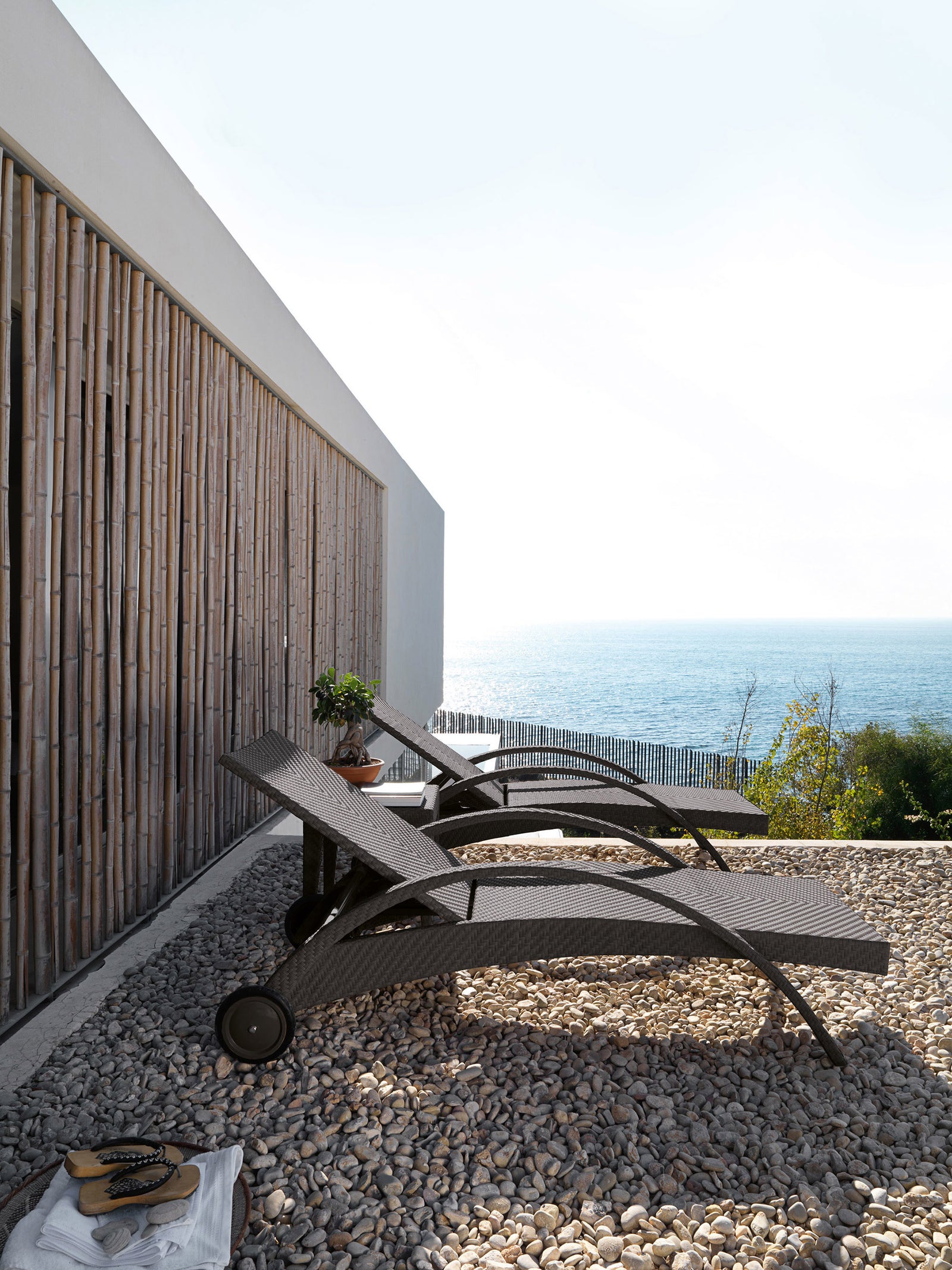 Soho Patio 3-Piece Chaise Lounge set | Hospitality Rattan Patio