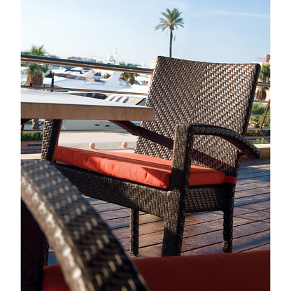 Hospitality Rattan Soho Arm chair 903-3304-JBP-A - BetterPatio.com