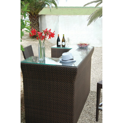 Hospitality Rattan Soho Bar 903-6141-JBP - BetterPatio.com