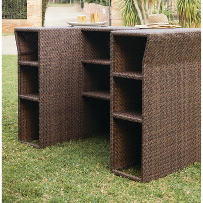 Hospitality Rattan Soho Bar 903-6141-JBP - BetterPatio.com