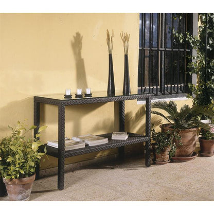 Hospitality Rattan Soho Console 903-9226-JBP - BetterPatio.com