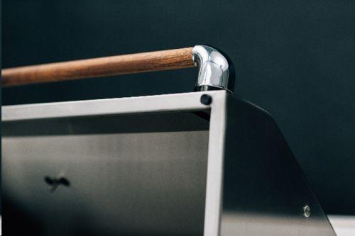 Summerset Optional Teak Hood Handle for 42 inch Alturi Grill ALT42-HTK - BetterPatio.com