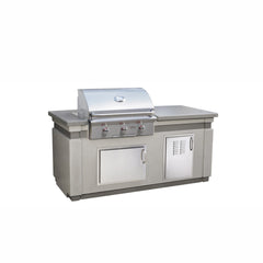 American Outdoor Grill 6 Foot BBQ Island with T-Series Built In Grill