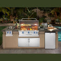 Fire Magic 790 9' Complete Grill Island System - DC790-CBR-108SM