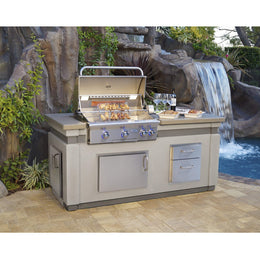 American Outdoor Grill 6 Foot BBQ Island with L-Series 30" Built In Grill