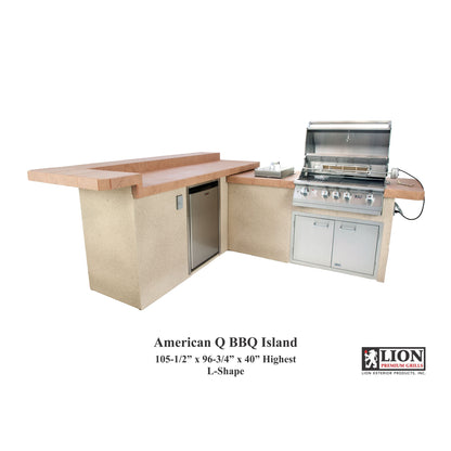 American Q BBQ Island