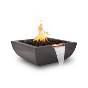The Outdoor Plus 36" Avalon GFRC Fire & Water Bowl