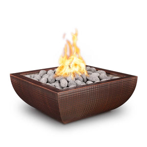 The Outdoor Plus 36" Avalon Hammered Copper Fire Bowl