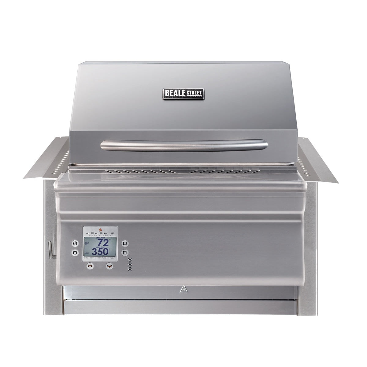 Memphis Grills Beale Street 32 Inch Built in Pellet Grill with WiFi, Convection - BGBS26 - BetterPatio.com