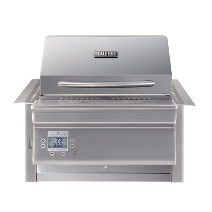 Memphis Grills Beale Street 32 Inch Built in Pellet Grill with WiFi, Convection - BGBS26 - BetterPatio.com