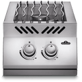Napoleon BUILT-IN 500 SERIES INLINE DUAL RANGE TOP BURNER with Stainless Steel Cover