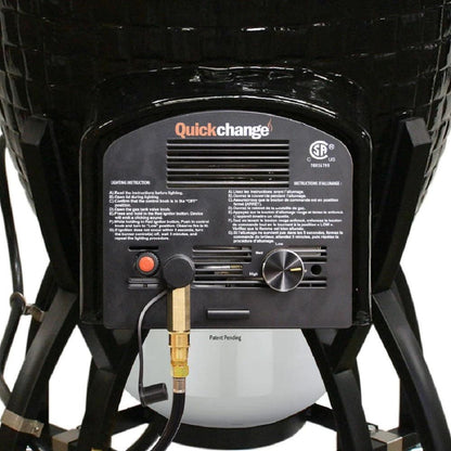 Icon Kamado Grill Charcoal to Propane Insert CGINSERTLP - front view image 2