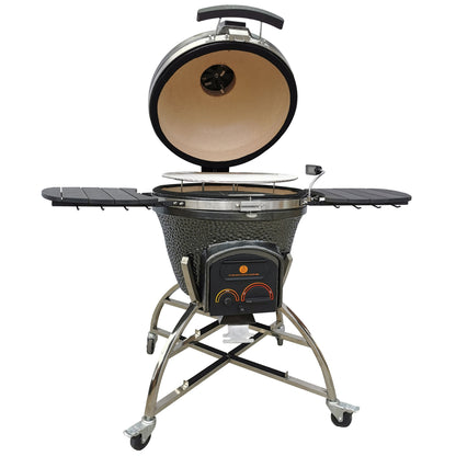Icon XD702 Maxis Kamado Grill Gunmetal CGXD702G - cooking grate view image 6