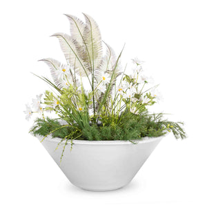 The Outdoor Plus 30" Cazo Powder Coated Planter Bowl