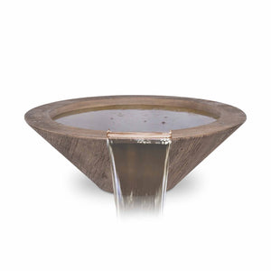 The Outdoor Plus 32" Cazo Wood Grain Water Bowl