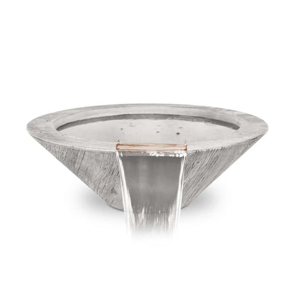 The Outdoor Plus 32" Cazo Wood Grain Water Bowl