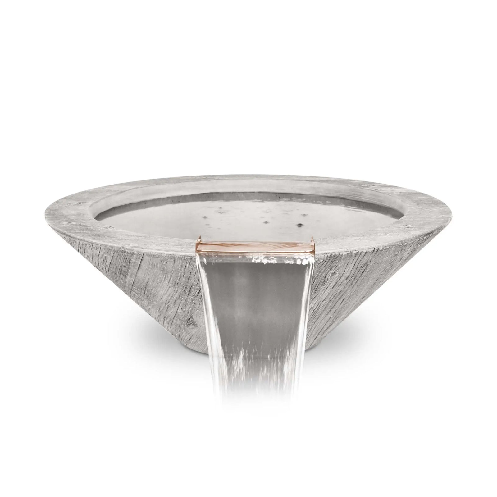 The Outdoor Plus 32" Cazo Wood Grain Water Bowl