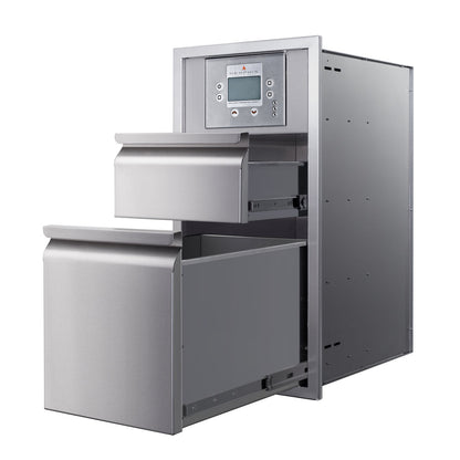 Memphis Wood Fire Grills Controller Drawer 15 inch and Two Drawer Stack - BetterPatio.com