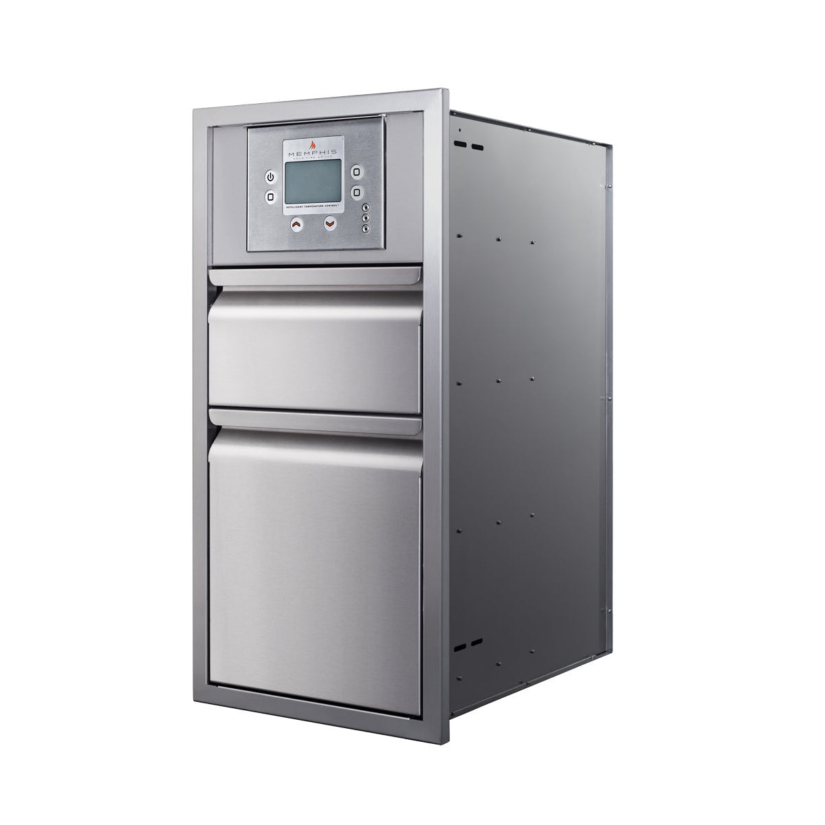 Memphis Wood Fire Grills Controller Drawer 15 inch and Two Drawer Stack - BetterPatio.com