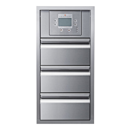 Memphis Wood Fire Grills Controller Drawer 15 inch and Three Stack - BetterPatio.com