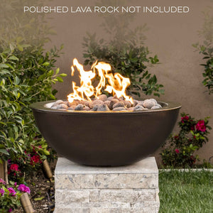 The Outdoor Plus 27" Sedona Hammered Copper Fire Bowl