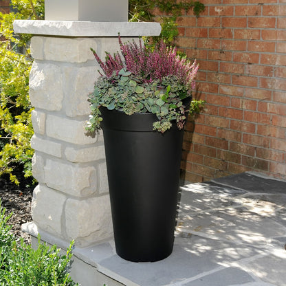 Mayne Creston 28" Tall Planter 5881 - BetterPatio.com