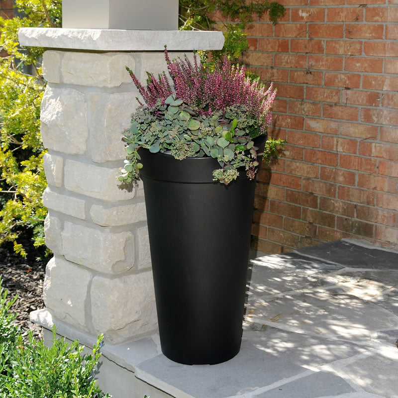 Mayne Creston 28" Tall Planter 5881 - BetterPatio.com