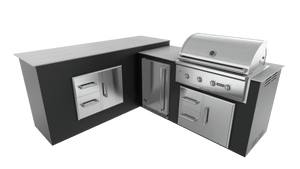 Pitch Black, Drawer Door Storage - Left, 36" Coyote C Series Grill - Liquid Propane, 36" Coyote C Series Grill - Natural Gas
