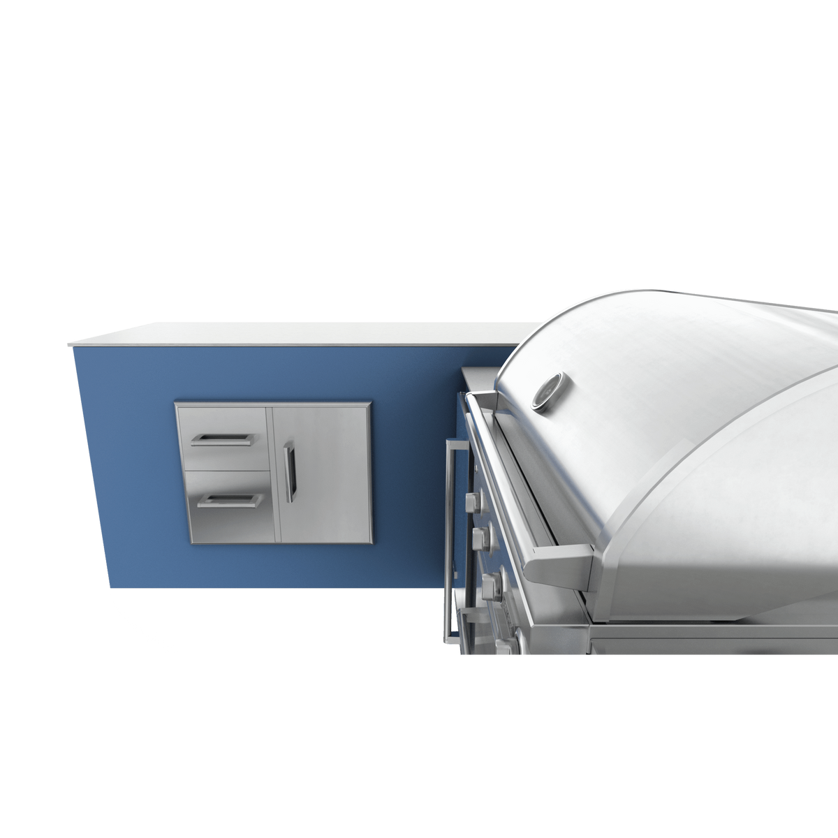 Navy Marine, Drawer Door Storage - Left, 36" Coyote C Series Grill - Liquid Propane, 36" Coyote C Series Grill - Natural Gas