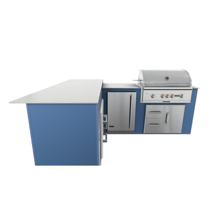 Navy Marine, Drawer Door Storage - Left, 36" Coyote S Series Grill - Liquid Propane, 36" Coyote S Series Grill - Natural Gas