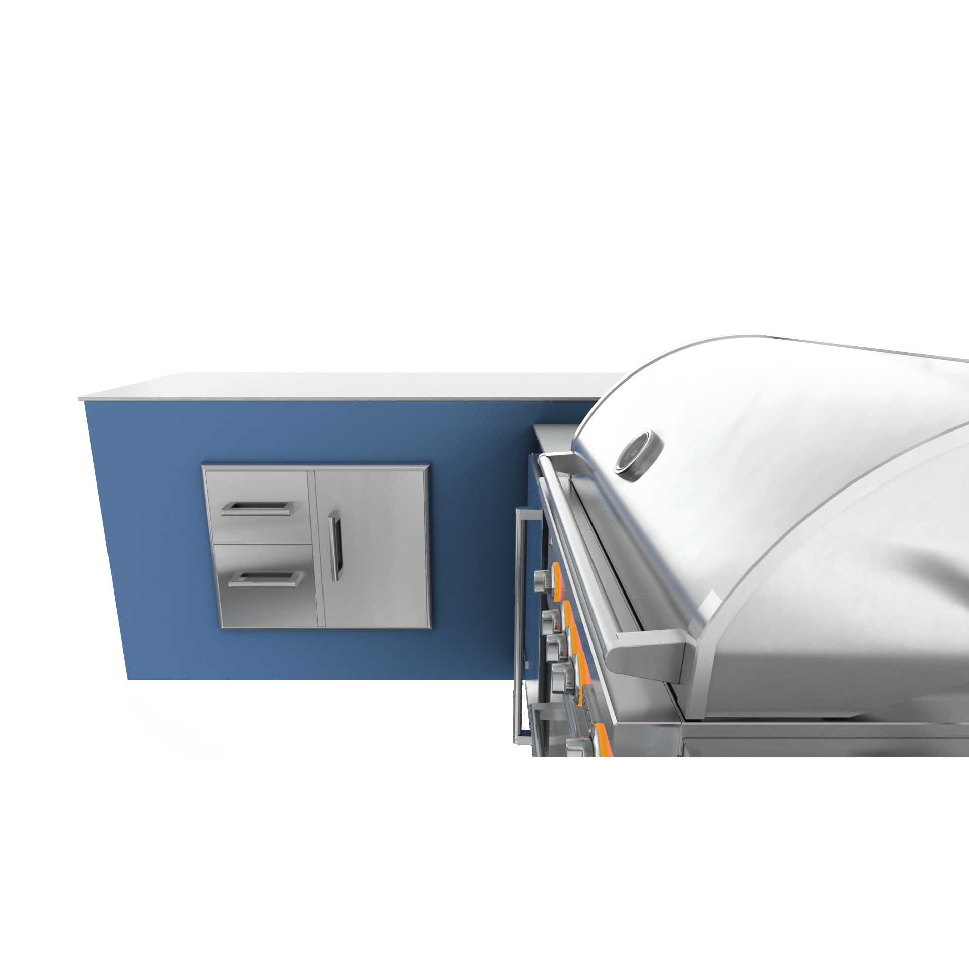 Navy Marine, Drawer Door Storage - Left, 36" Coyote S Series Grill - Liquid Propane, 36" Coyote S Series Grill - Natural Gas