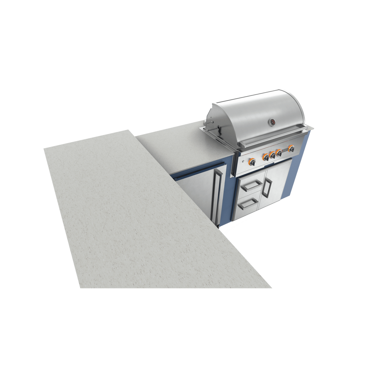 Navy Marine, Drawer Door Storage - Left, 36" Coyote S Series Grill - Liquid Propane, 36" Coyote S Series Grill - Natural Gas
