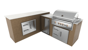 Rubbed Bronze, Drawer Door Storage - Left, 36" Coyote S Series Grill - Liquid Propane, 36" Coyote S Series Grill - Natural Gas