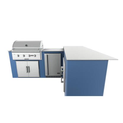 Navy Marine, Double Access Doors - Right, 36" Coyote C Series Grill - Liquid Propane, 36" Coyote C Series Grill - Natural Gas