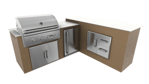 Rubbed Bronze, Double Access Doors - Right, 36" Coyote C Series Grill - Liquid Propane, 36" Coyote C Series Grill - Natural Gas