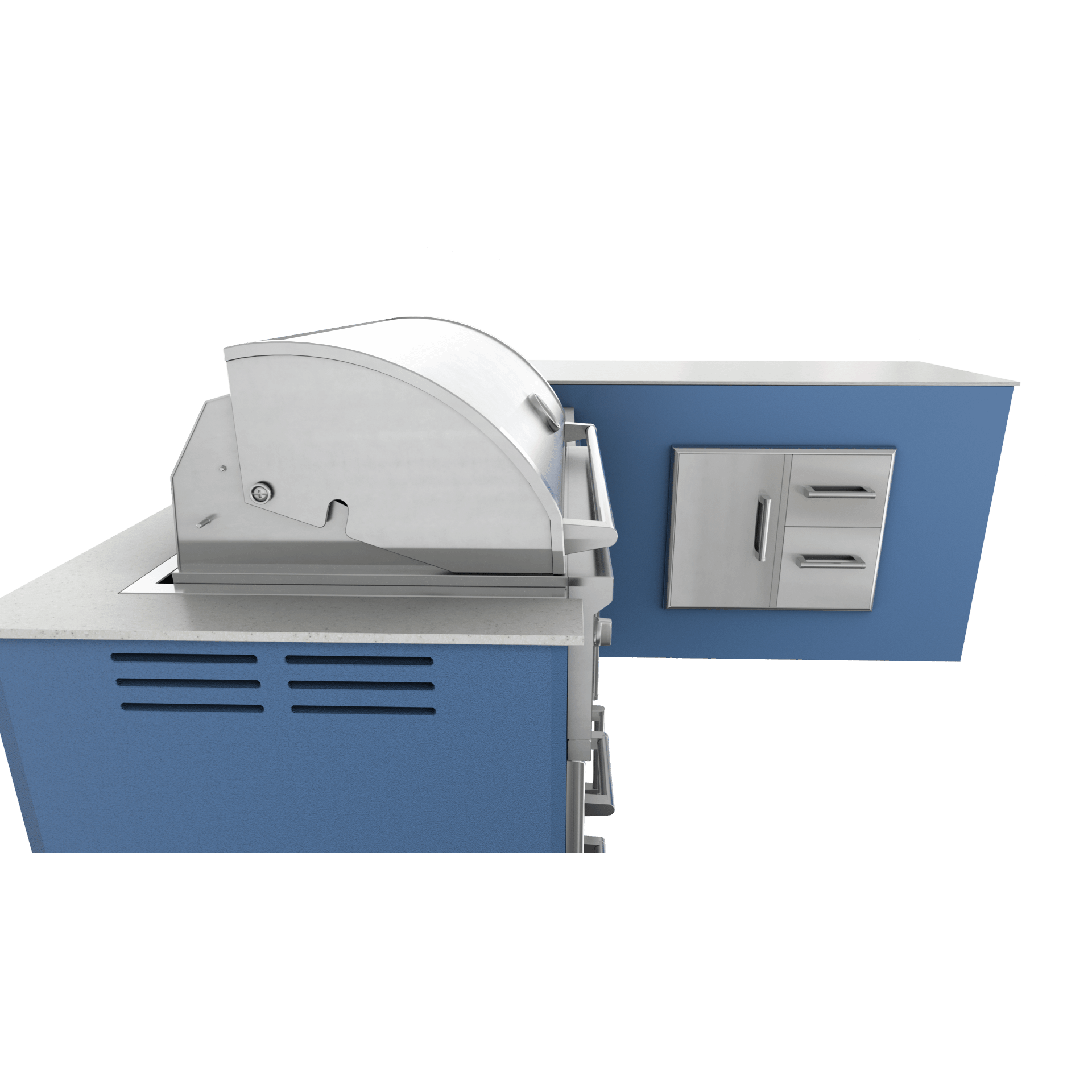 Navy Marine, Drawer Door Storage - Right, 36" Coyote C Series Grill - Liquid Propane, 36" Coyote C Series Grill - Natural Gas
