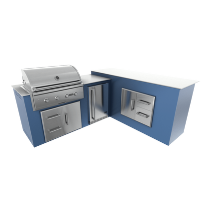 Navy Marine, Drawer Door Storage - Right, 36" Coyote C Series Grill - Liquid Propane, 36" Coyote C Series Grill - Natural Gas