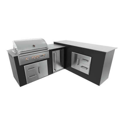 Pitch Black, Drawer Door Storage - Right, 36" Coyote S Series Grill - Liquid Propane, 36" Coyote S Series Grill - Natural Gas
