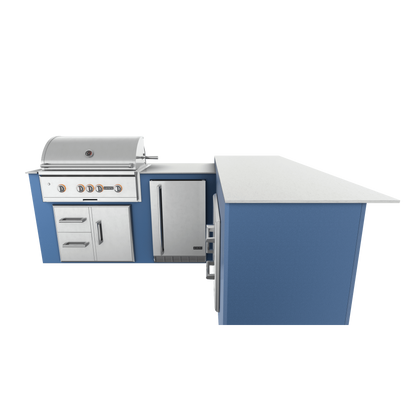 Navy Marine, Drawer Door Storage - Right, 36" Coyote S Series Grill - Liquid Propane, 36" Coyote S Series Grill - Natural Gas