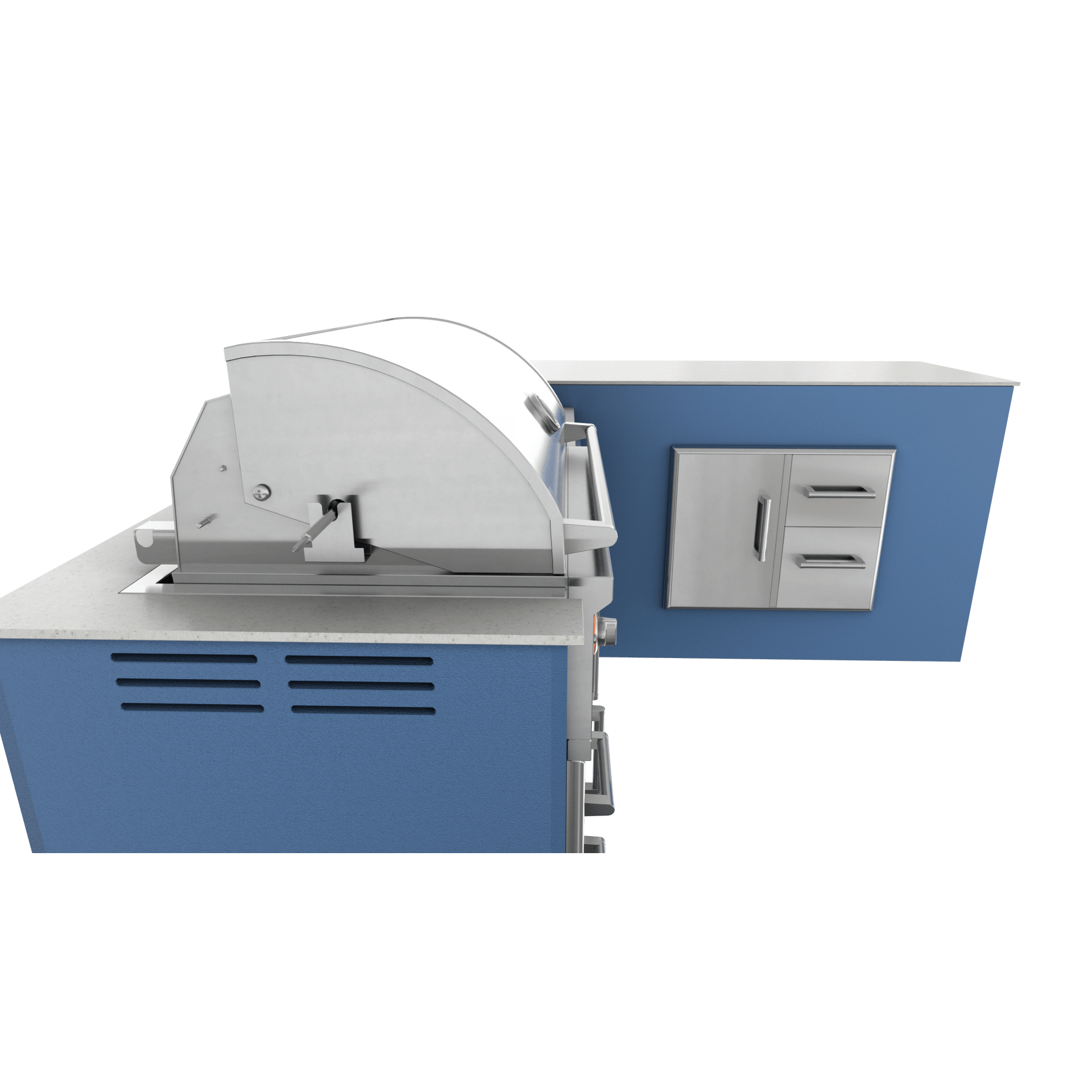 Navy Marine, Drawer Door Storage - Right, 36" Coyote S Series Grill - Liquid Propane, 36" Coyote S Series Grill - Natural Gas