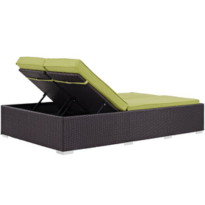 Modway Convene Double Outdoor Patio Chaise EEI-2177 - BetterPatio.com