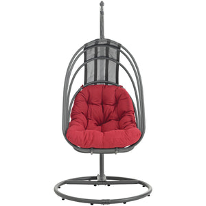 Modway Whisk Outdoor Patio  Swing Chair With Stand EEI-2275 - BetterPatio.com