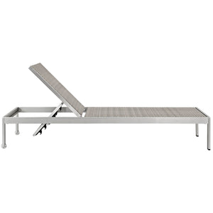 Modway Shore Chaise Outdoor Patio Aluminum Set of 4 EEI-2478 - BetterPatio.com