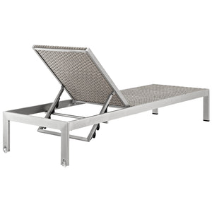 Modway Shore Chaise Outdoor Patio Aluminum Set of 4 EEI-2478 - BetterPatio.com