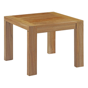 Modway Upland Outdoor Patio Wood Side Table EEI-2709 - BetterPatio.com
