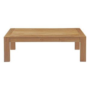 Modway Upland Outdoor Patio Wood Coffee Table EEI-2710 - BetterPatio.com