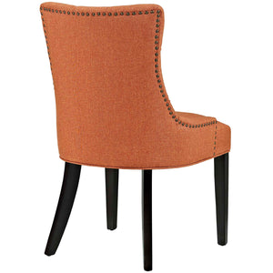 ModwayModway Regent Dining Side Chair Fabric Set of 2 EEI-2743 EEI-2743-ORA-SET- BetterPatio.com